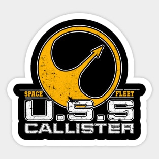 USS Callister Space Fleet Sticker